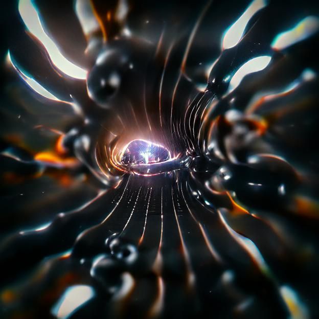 Abstract Wormhole Center: A Space-Time Anomaly