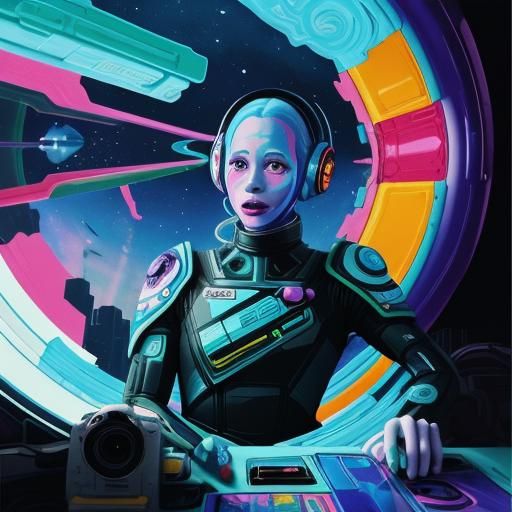 Candy Art Sci-Fi Scene: I Have No Mouth