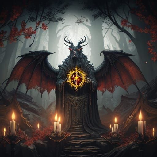 Dark Fantasy: Bohemian Grove Ritual in 8K