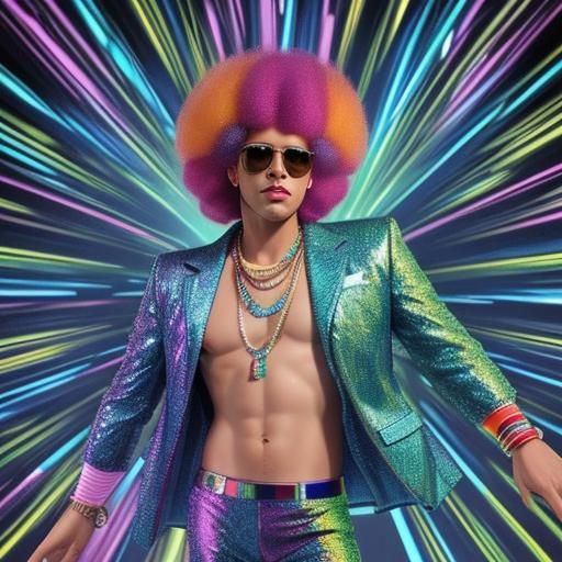 Disco Stu Generated by AI