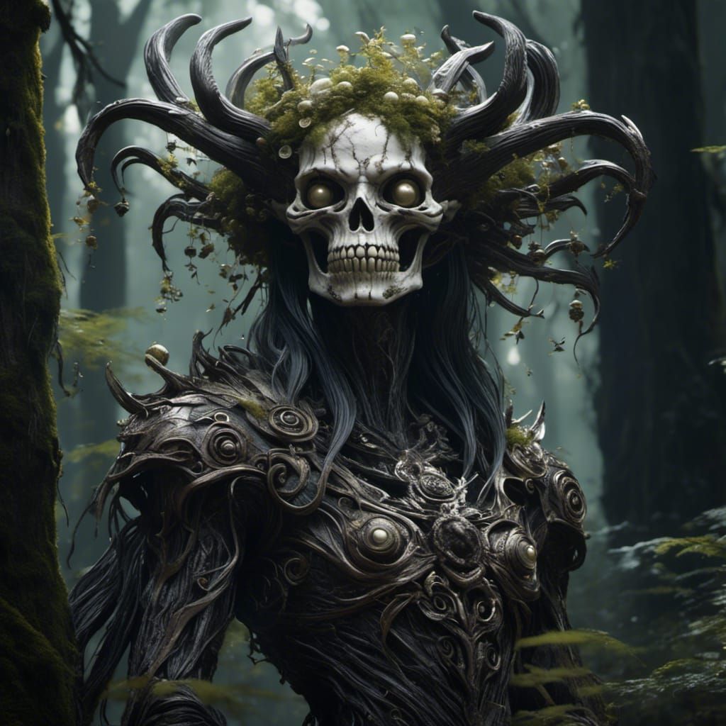 Creepy Cute Forgotten Beings in Ancient Woods