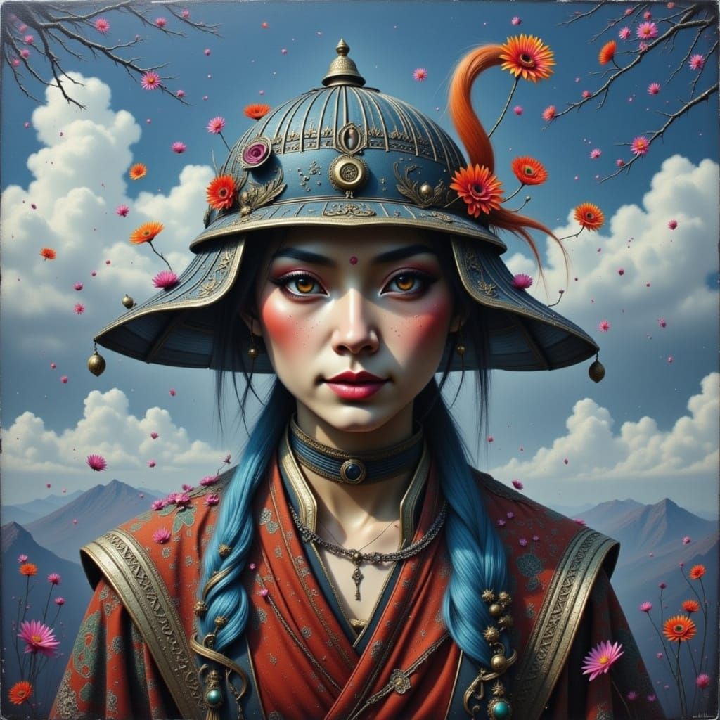 Abstract Art with Dynamic Light and Shadow