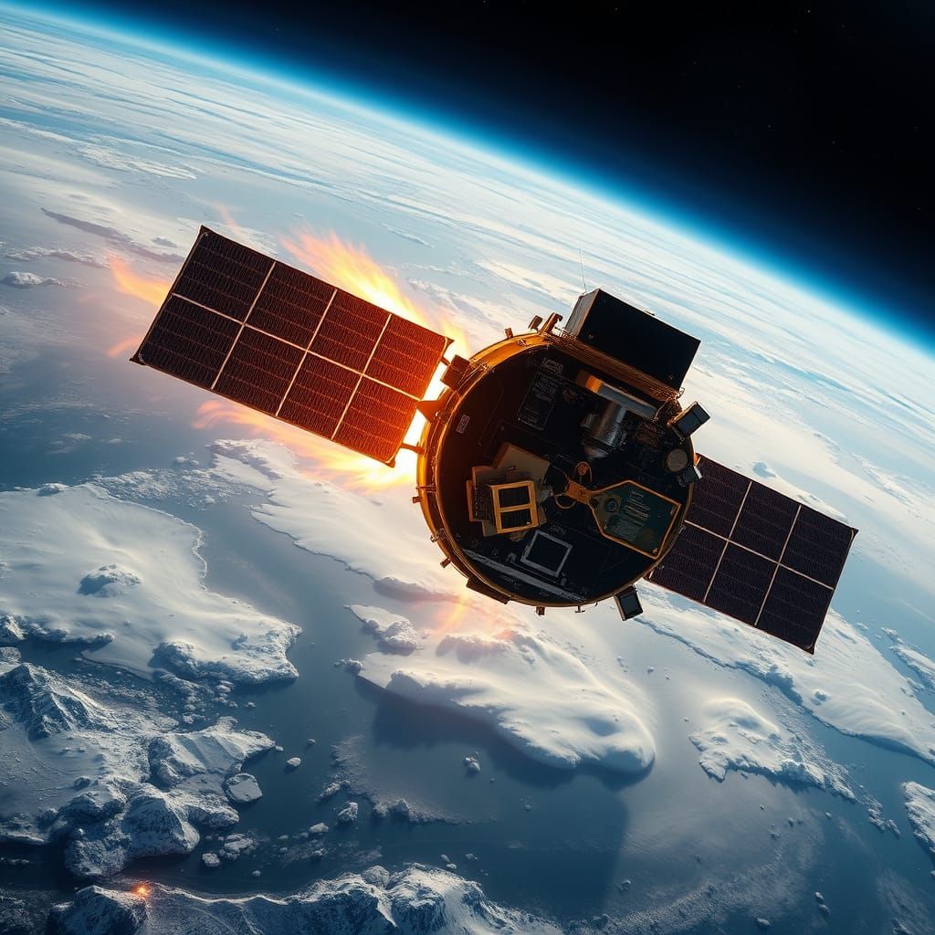 Venus Space Probe Burns Up in Atmosphere in Hyperrealistic D...