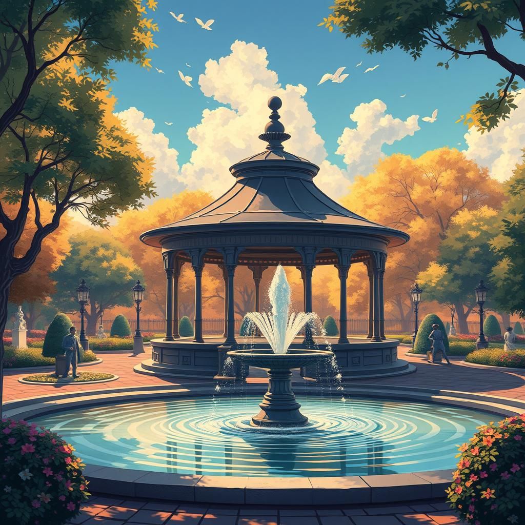 This medium-sized park has a quaint atmosphere.  It boasts s...