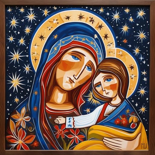 Iconic Depiction of the Mother of God