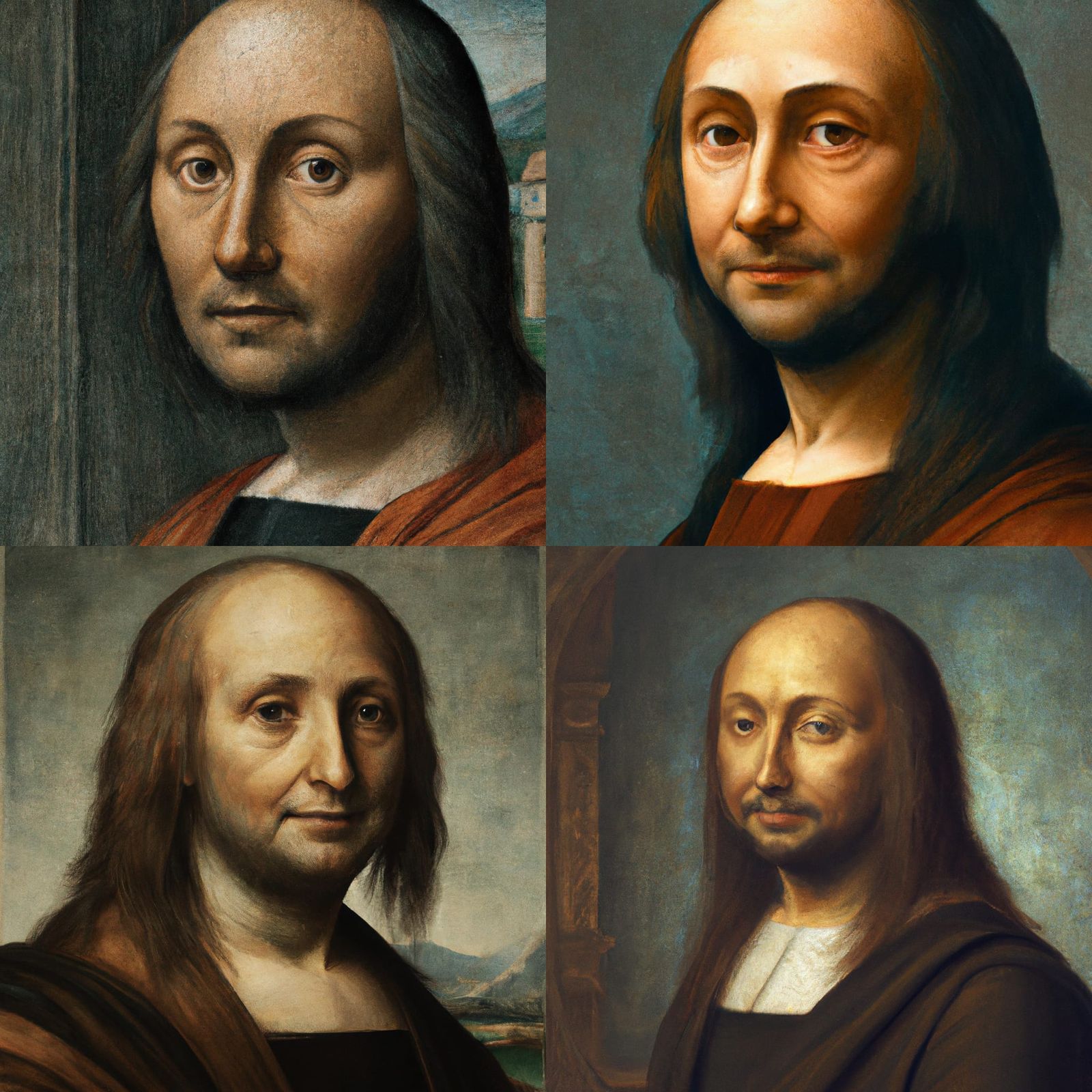 Renaissance Oil Painting Portrait in 8k Resolution