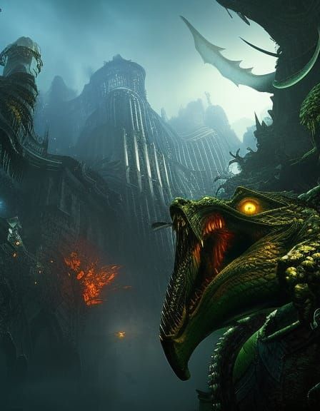 Terror roamed the streets of Arkham