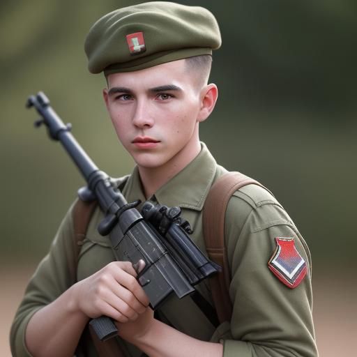 1950s Soldiers in Combat: Professional Photography