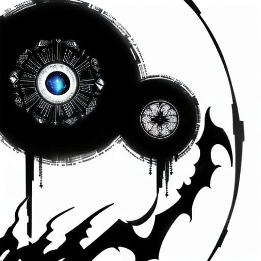 Moon God Rher Manifests in Art Deco Celestial Domain