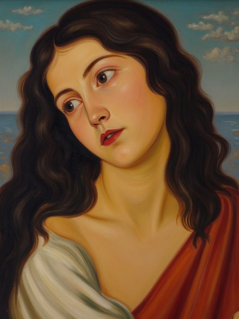 Devotional Portrait of the Virgin Mary in Prayer