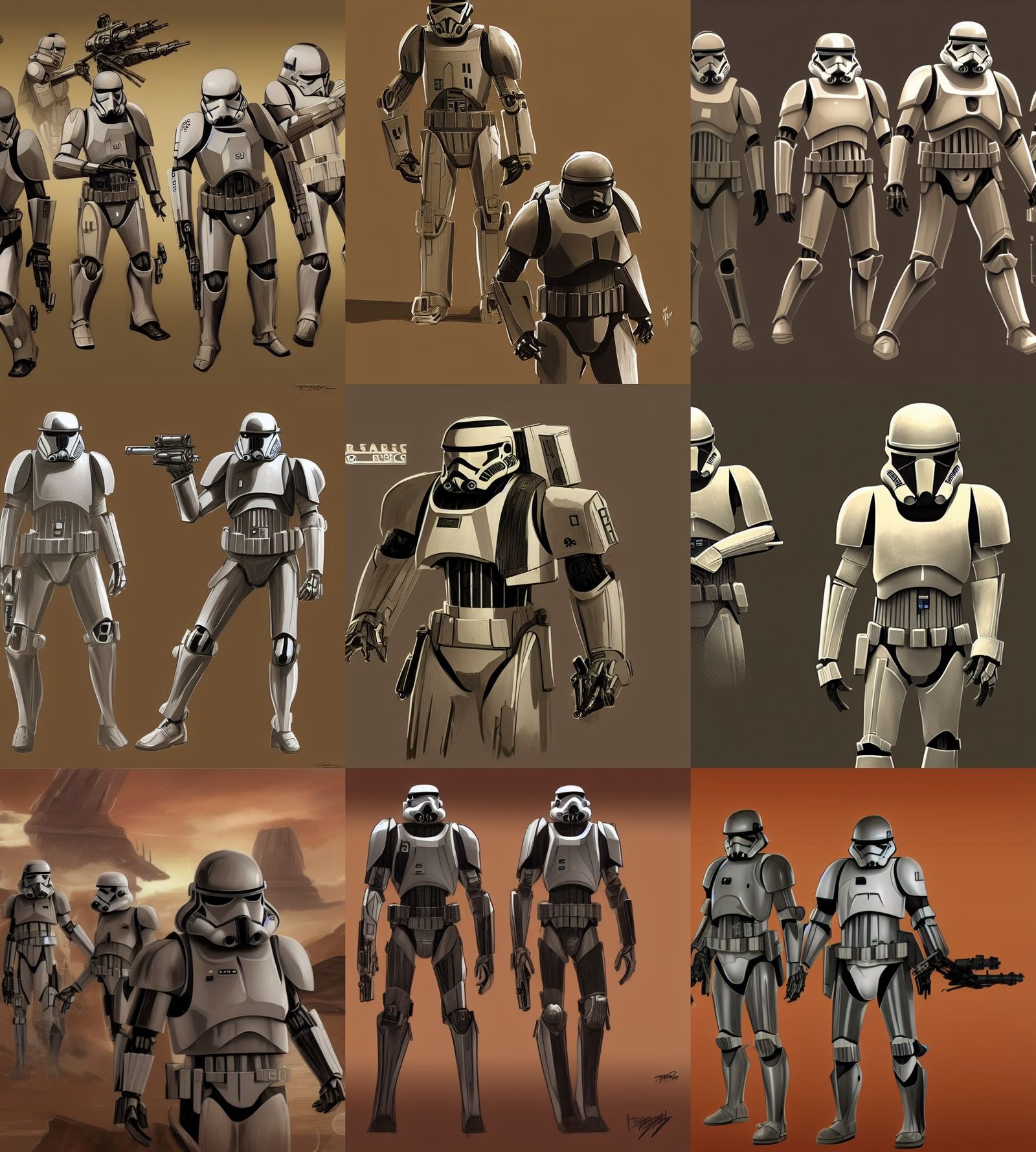 Star Wars Republic Commando Concept Art
