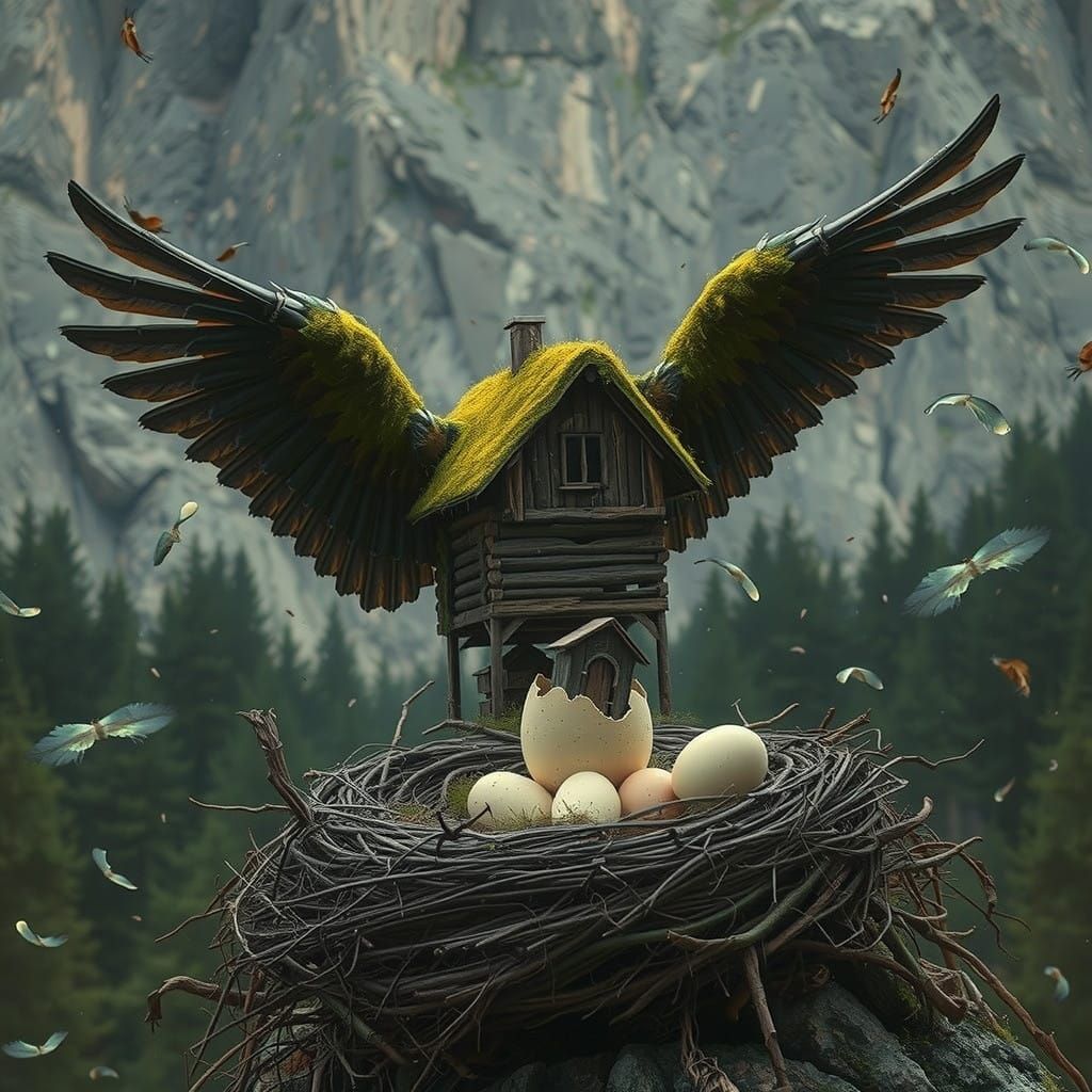 Mythic Bird's Abode Takes Flight