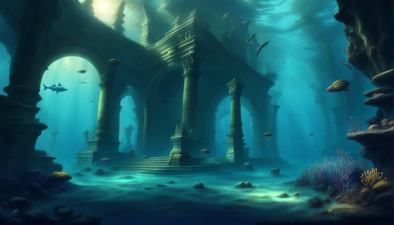 Mysterious Underwater Kingdom of Atlantis