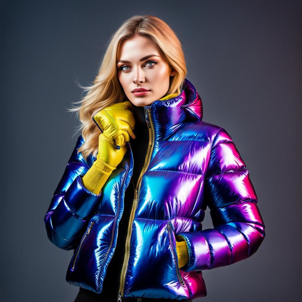 Winter Fashion Portrait of a Young Woman