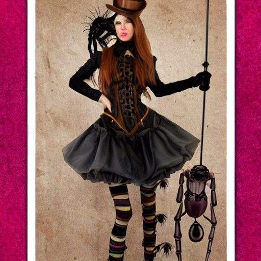 Steampunk Spider Girl: Mechanical Marvel