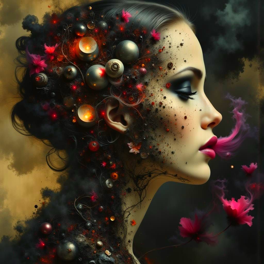 Ethereal Goddess of Dark Fantasy