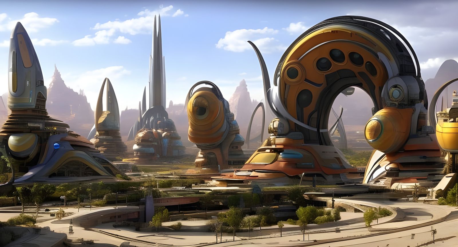 Desert Advanced Civilization