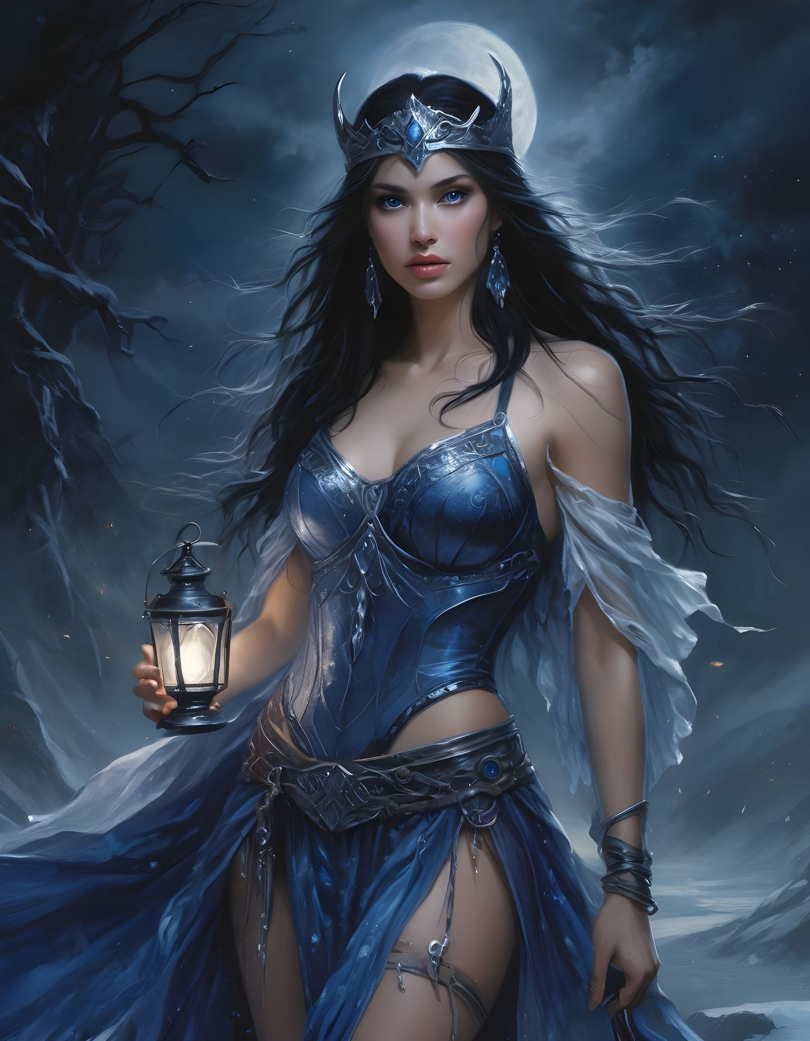 Midnight Goddess of the Wild