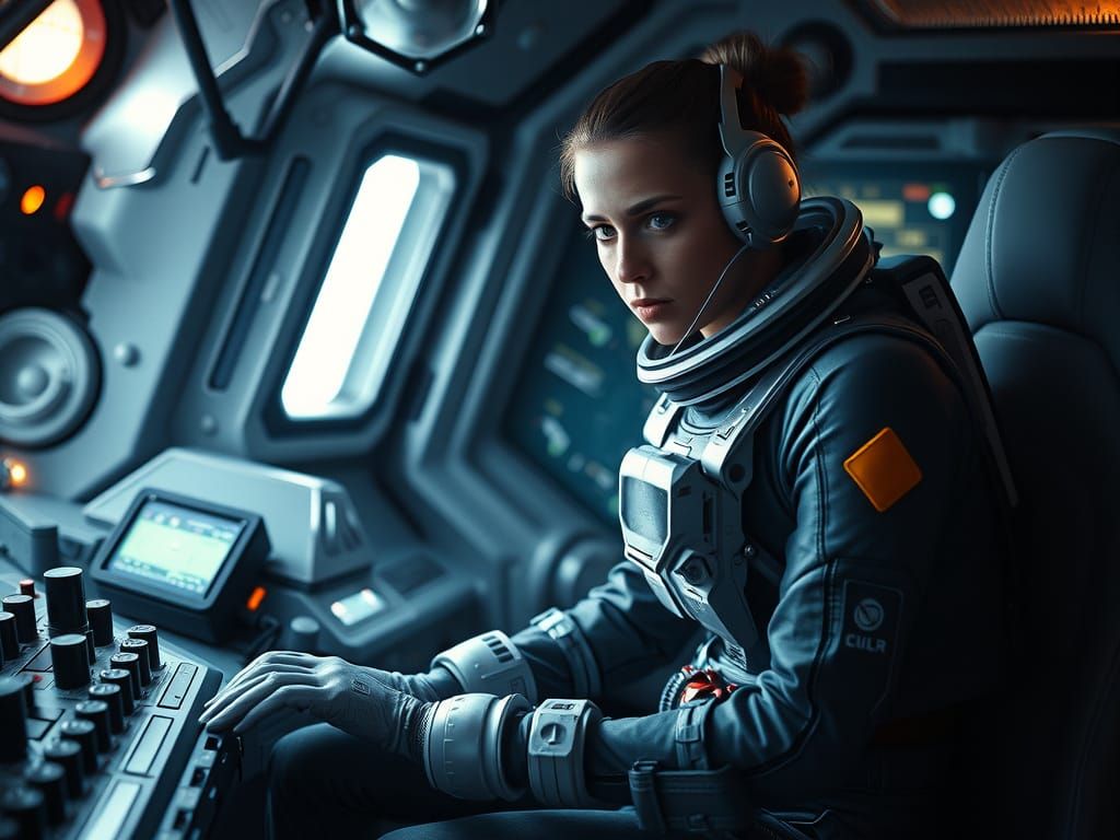 Astronaut in Command, Haunted by Alien Ruin