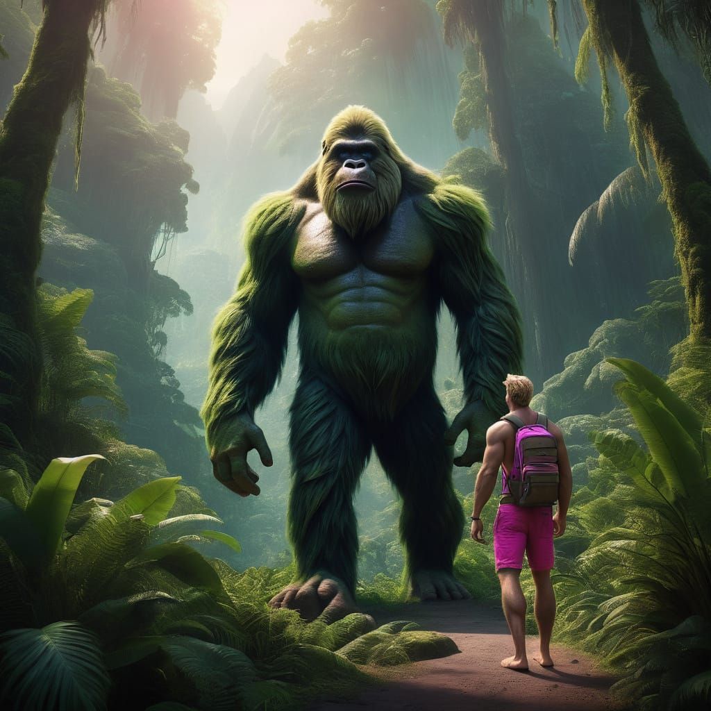 Explorers - Friendly Bigfoot helps disoriented Pete