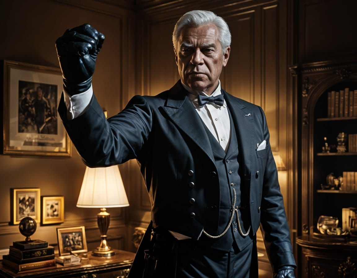 Buffed Alfred the Butler Ready to Fight