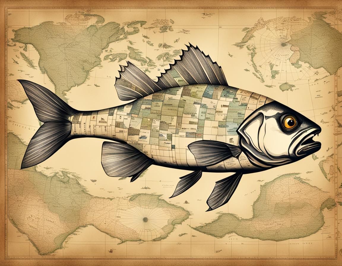 Map Fish: A Cartographic Creature