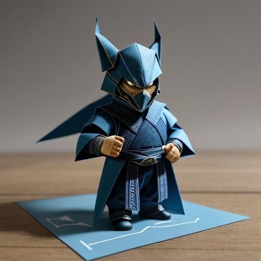 Mortal Kombat Origami Papercraft in 8K