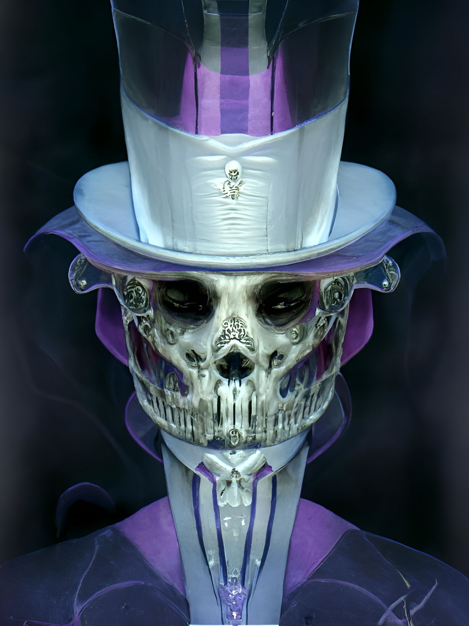 Baron Samedi in Gothic Horror Style