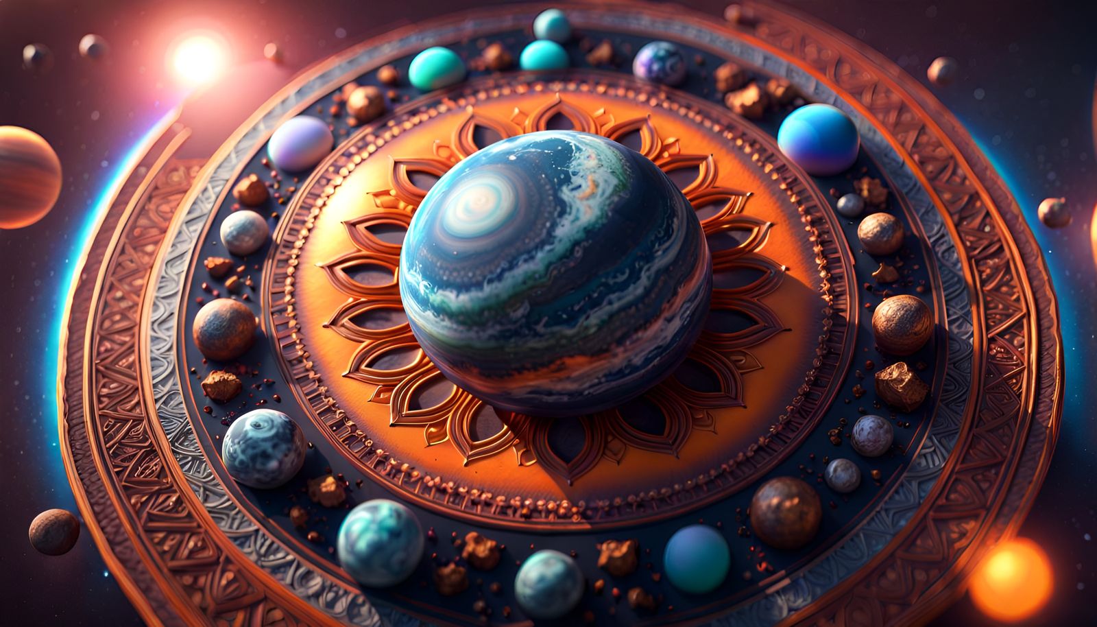 Mandala Solar System