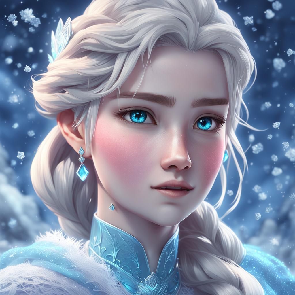 Detailed 3D Anime Art Inspired by Genshin Impact