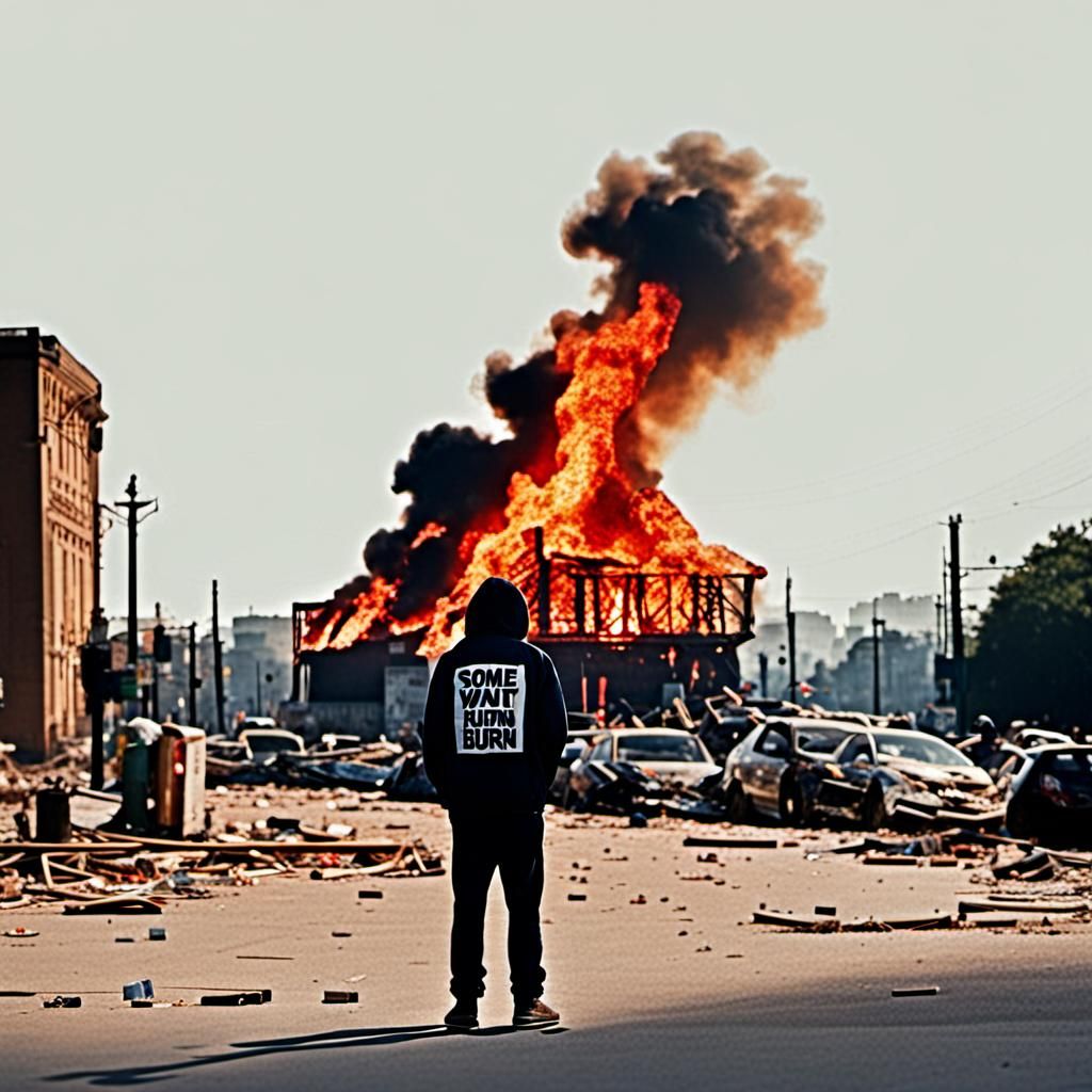 Some people just want to watch the world burn