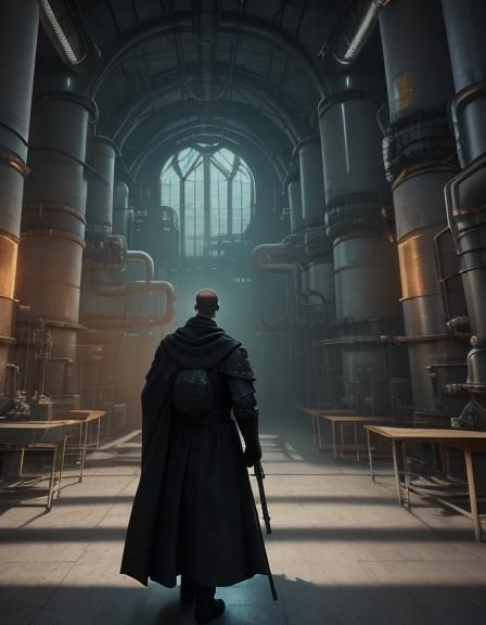 Medieval Monks Maintain Nuclear Reactor in Gothic Temple