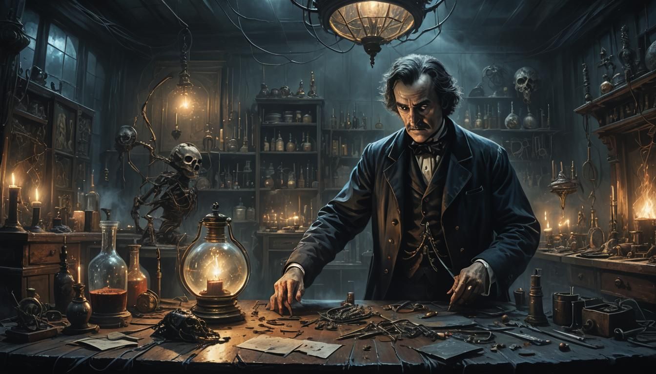 Gothic Laboratory: Doctor and Grotesque Creation