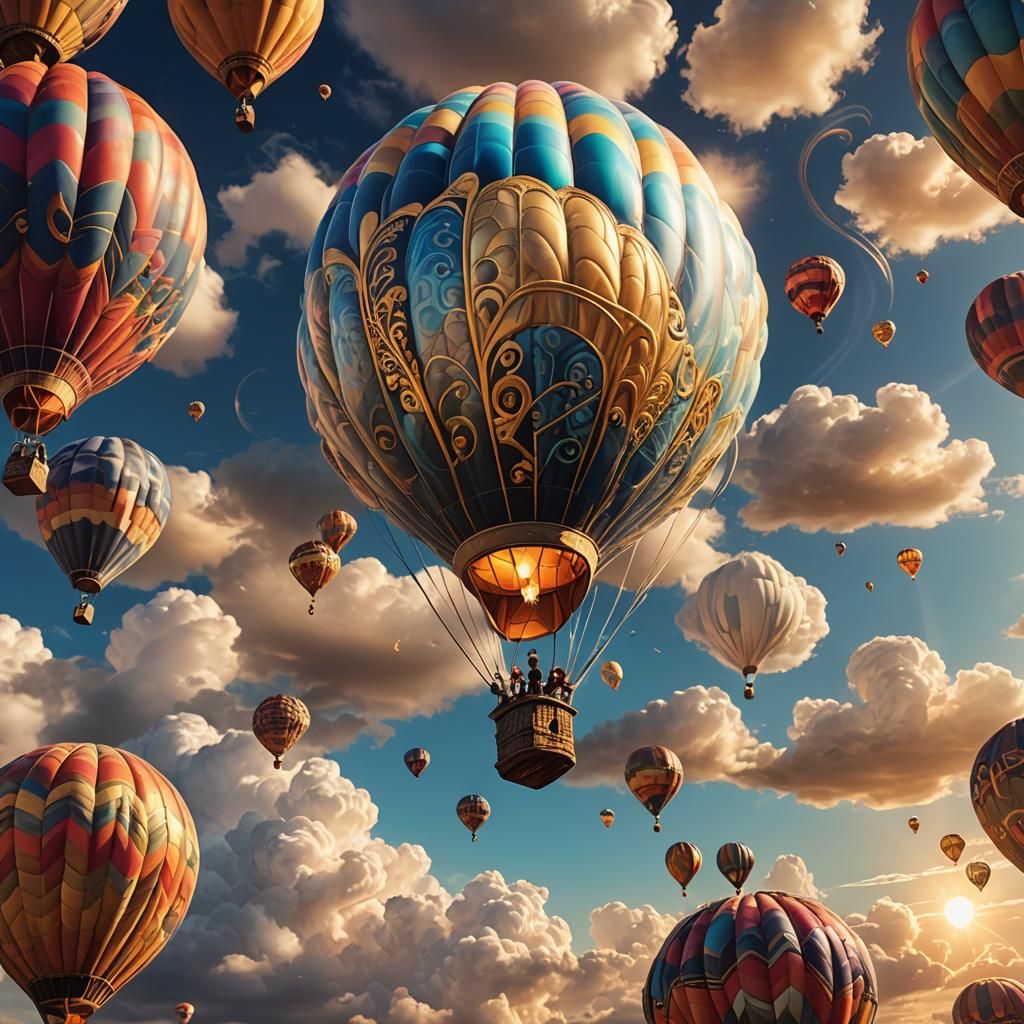 Condom-Shaped Air Balloon Concept Art