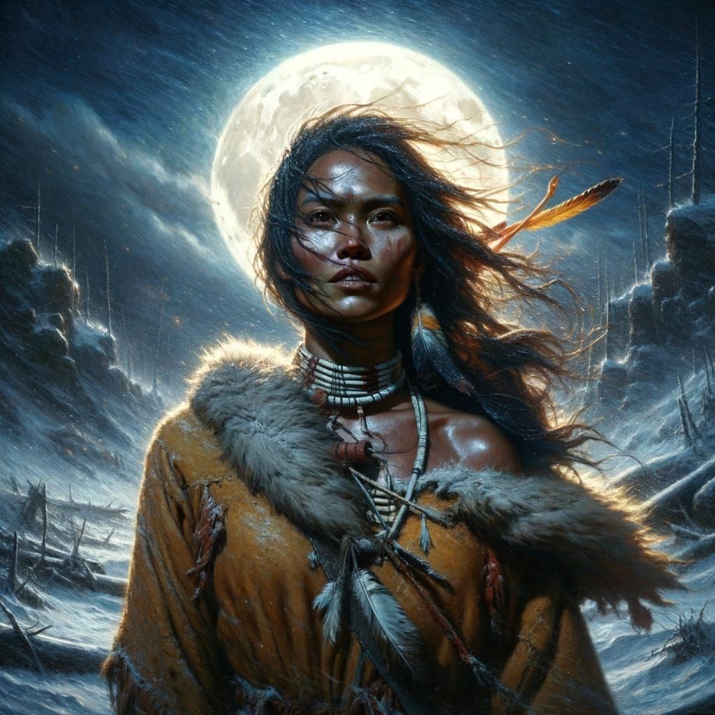 Hanhepi Wiŋ  (Night Woman)