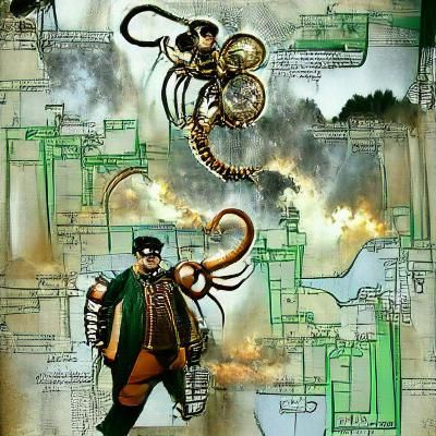 Steampunk Doctor Octopus: Marvel Comics Reimagined