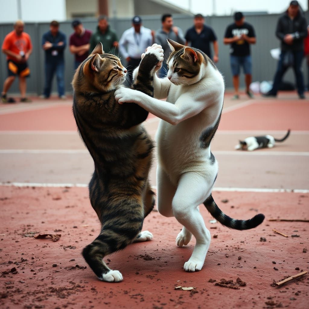 They knocked out the ref! They knocked out the ref!