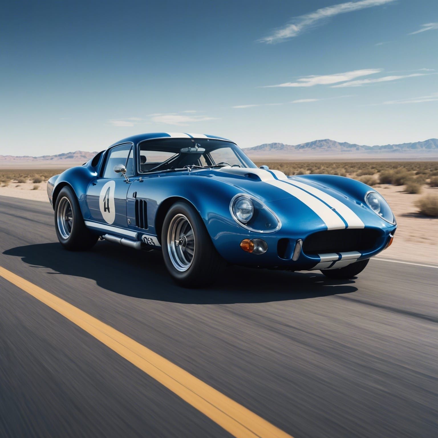 Carroll Shelby Double Exposure: Daytona Coupe Art