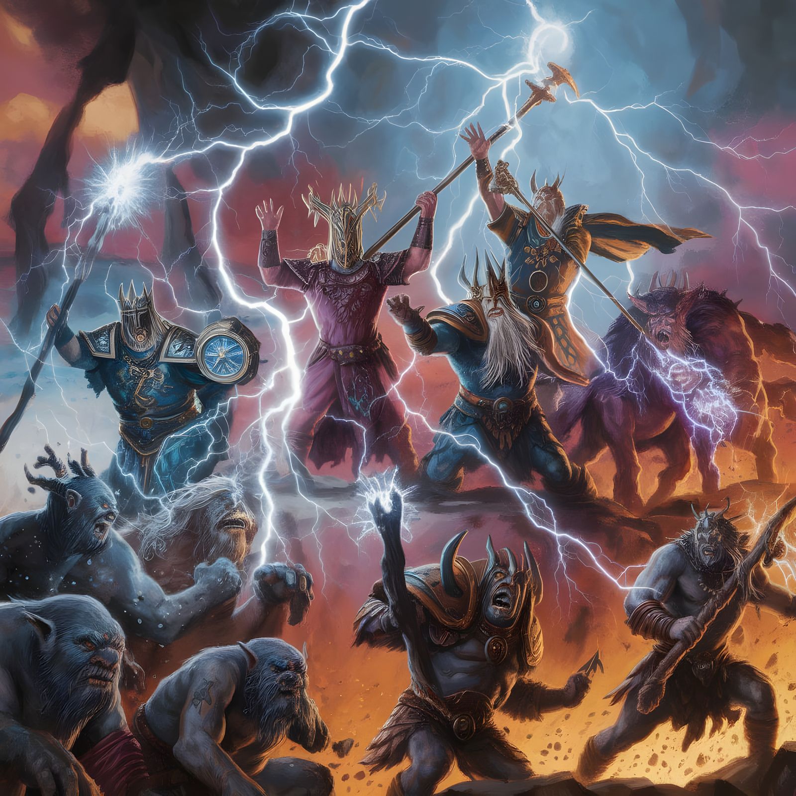 Epic Battle of Bravellir: Norse Gods vs Trolls