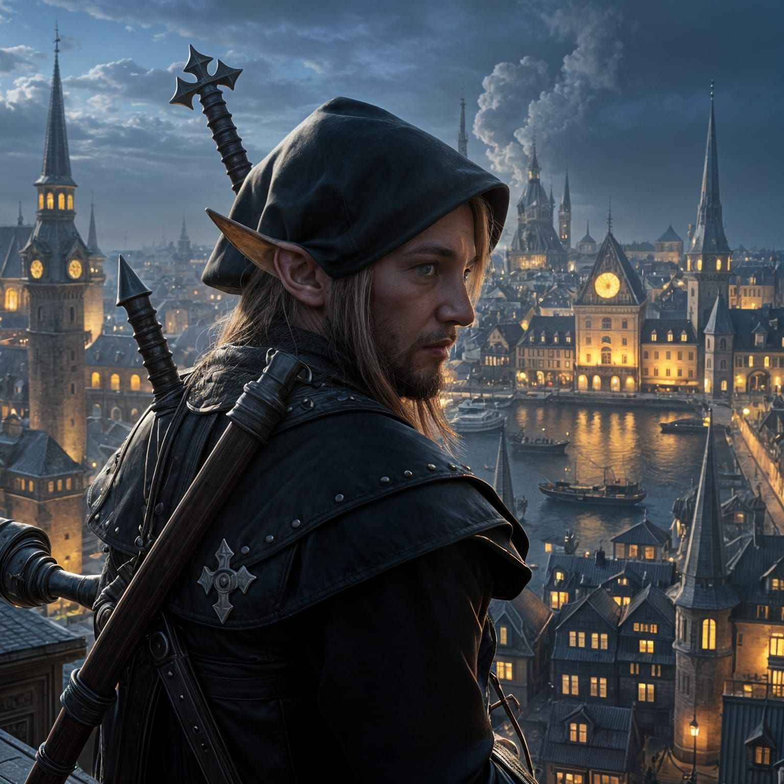 Ein Dunkelelf aus AD&D