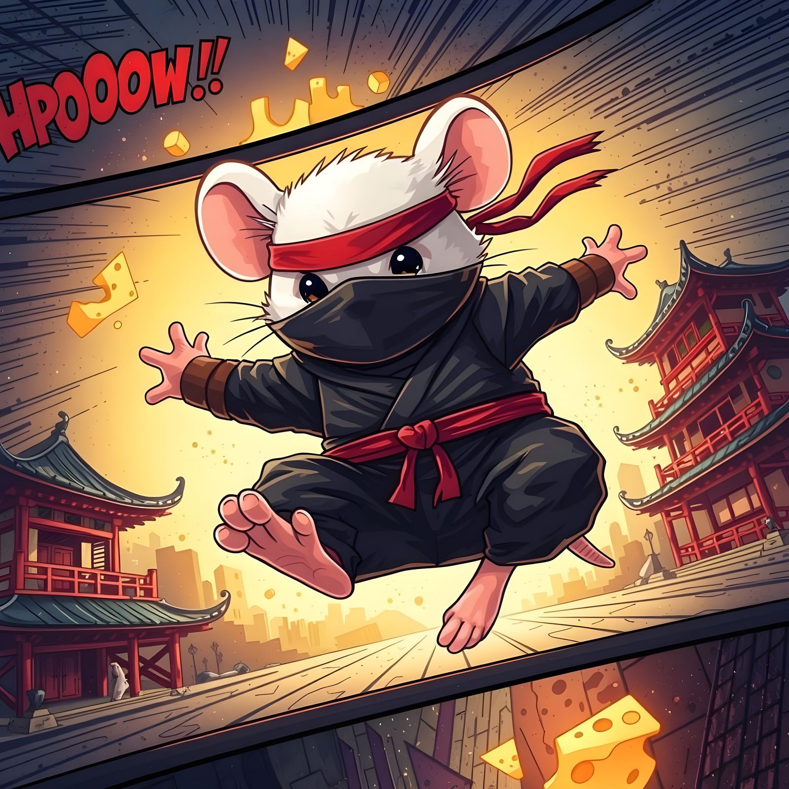 The adventure of Ninja Mouse 