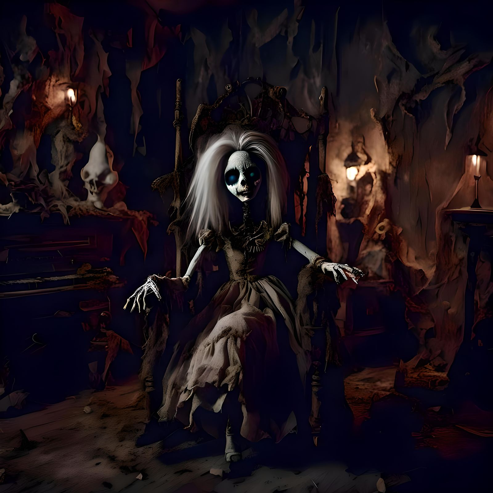 <lora:Eclipse:1.0> The Conjuring scene with the doll Annebel...