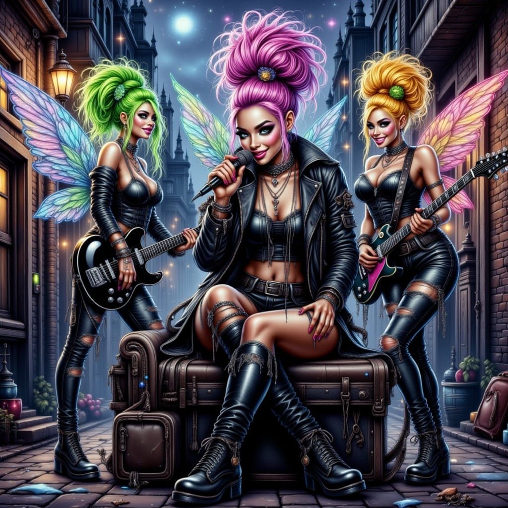 Punk pop fairy band