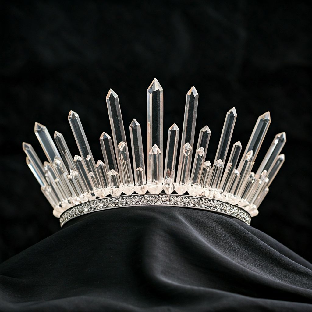 Crystal Crown Shimmers in Ethereal Moonlight