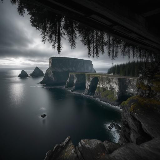 Dramatic Cape Flattery, Washington: Cinematic Photography