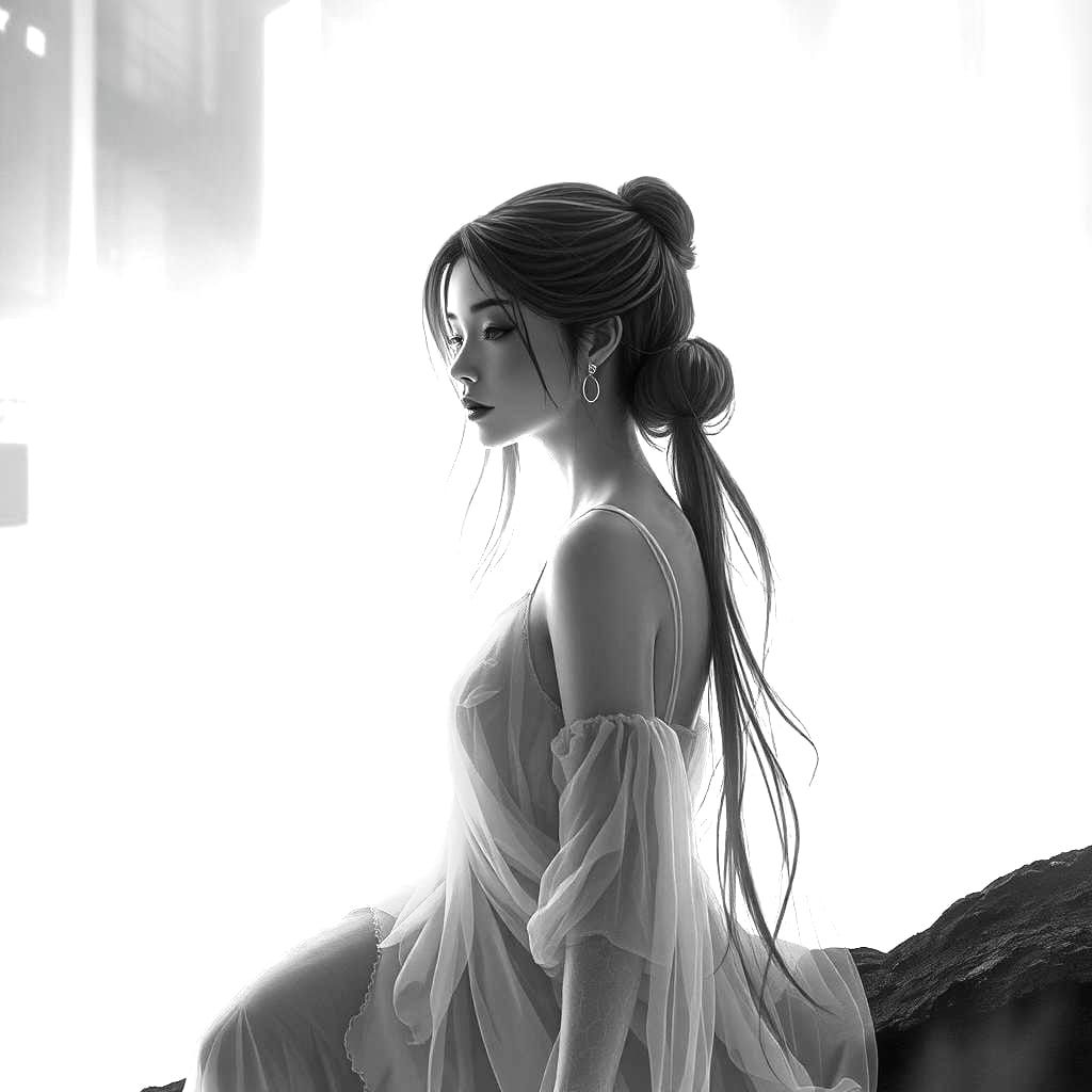 Vibrant Ghost in Cyberpunk Pastel Rainbow