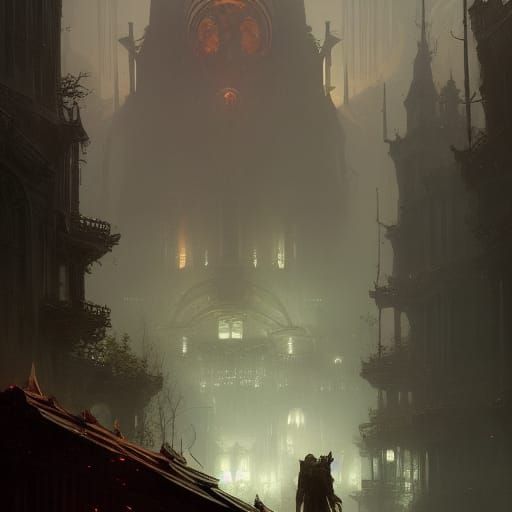 Dark Fantasy October 10th Concept Art