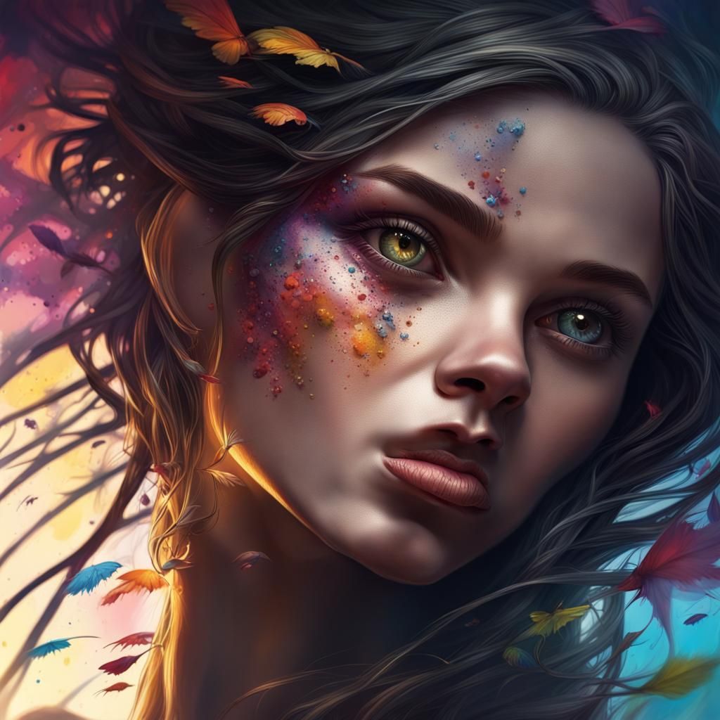 Dramatic Dark Fairytale Concept Art