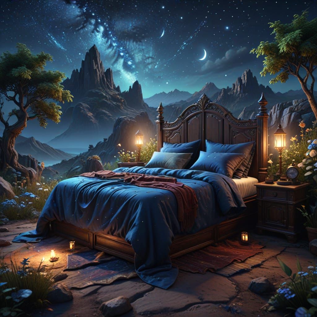 Fantastical Global Sleep Under the Stars Night