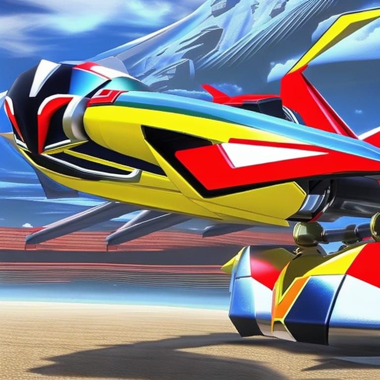 3D Render of UFO Robo Grendizer